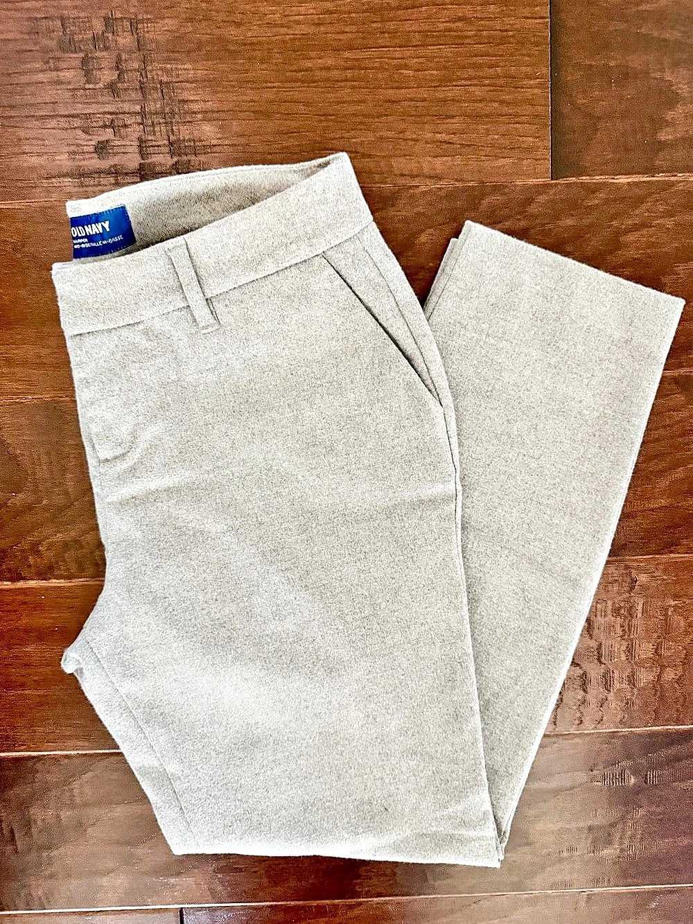 Old Navy Harper Mid-Rise/Taille Mi-Basse Mid-Rise Ankle Length Gray Pants Size